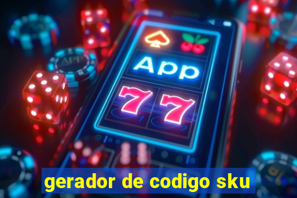 gerador de codigo sku